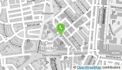 Bekijk kaart van London Cut in Den Helder