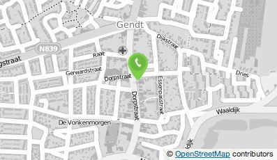 Bekijk kaart van Woal Brouwers in Gendt