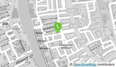 Bekijk kaart van Carpentier in Zaandam