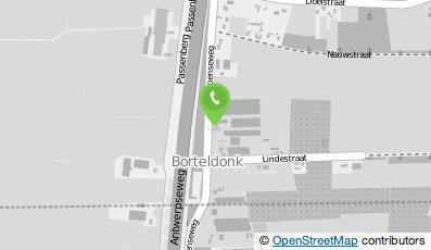 Bekijk kaart van Borteldonck Beheer B.V. in Roosendaal