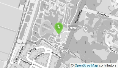 Bekijk kaart van Zwemschool De Drijver in Heemstede