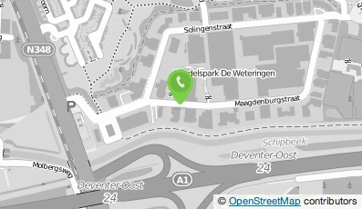 Bekijk kaart van ProfitFlow B.V. in Deventer