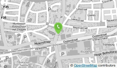 Bekijk kaart van Deters Hairstyling in Enschede