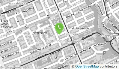 Bekijk kaart van Psychologenpraktijk Kloek in Amsterdam