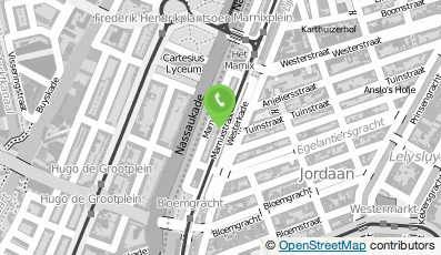Bekijk kaart van De Webdeveloper in Amsterdam