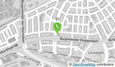 Bekijk kaart van DierenDokters Schiedam B.V. in Schiedam
