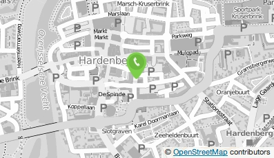 Bekijk kaart van Discreetapotheek in Hardenberg