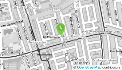 Bekijk kaart van Cristina's Kitchen in Amsterdam