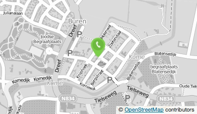 Bekijk kaart van Van Ollie in Buren (Gelderland)