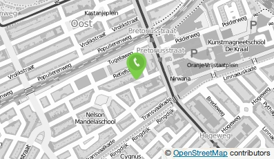 Bekijk kaart van Monopoly Burger in Amsterdam