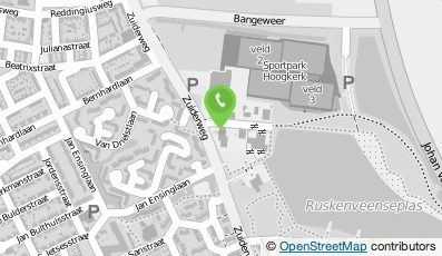 Bekijk kaart van Rodin Fiber B.V. in Groningen