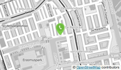 Bekijk kaart van Snackbar de Meeuw in Amsterdam