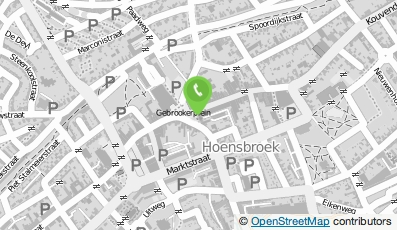 Bekijk kaart van De Eetkamer Horeca B.V. in Hoensbroek