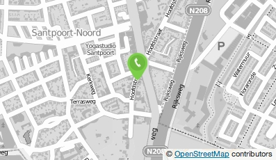 Bekijk kaart van De Santporter h.o.d.n. The READ Shop Express in Santpoort-Noord