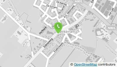 Bekijk kaart van Beuk montage in Wekerom