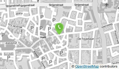 Bekijk kaart van 'The Hair Hub' Oosterhout in Oosterhout (Noord-Brabant)