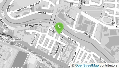 Bekijk kaart van Stad & Land Dierenklinieken Wormerveer in Wormerveer