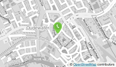 Bekijk kaart van Bureau Geroosterd in Oudewater