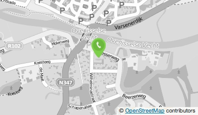 Bekijk kaart van Bureau Blinkers in Hoogeveen
