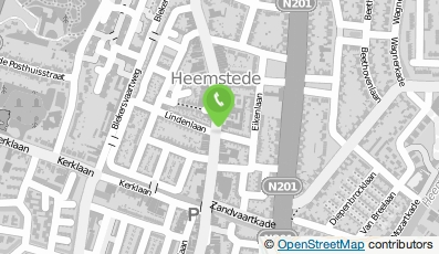 Bekijk kaart van Atelier BAB in Heemstede