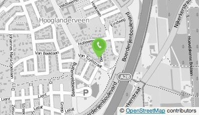 Bekijk kaart van DW Commerce in Hooglanderveen