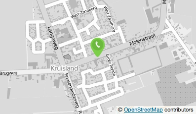 Bekijk kaart van Studio Heeren in Kruisland