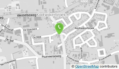Bekijk kaart van Slagerij Ten Wolde in Kootwijkerbroek