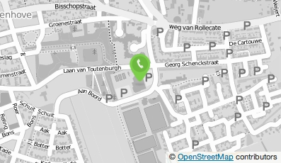 Bekijk kaart van Zalencentrum De Burght in Vollenhove