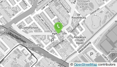 Bekijk kaart van 'The Hair Hub' Voorburg in Voorburg