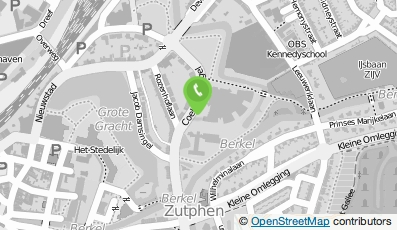 Bekijk kaart van de Stadstuin in Zutphen