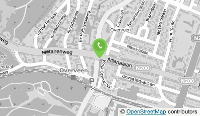 Bekijk kaart van Fietsen Overveen in Overveen
