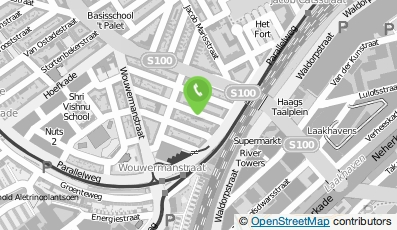 Bekijk kaart van Omer Kabel & Loonbedrijf in Den Haag