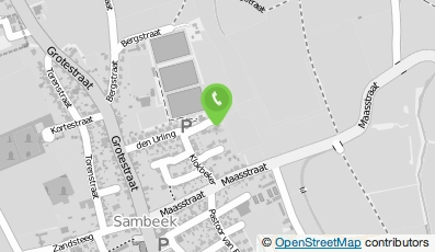 Bekijk kaart van Ron van Bree Advies B.V. in Sambeek