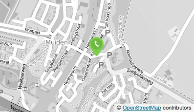 Bekijk kaart van Handelsonderneming 'Hulkenberg' in Muiden