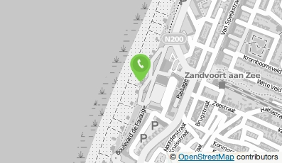 Bekijk kaart van Tam Tam beach in Zandvoort