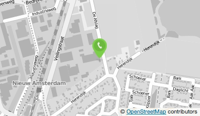 Bekijk kaart van Kuehne + Nagel N.V. in Nieuw-Amsterdam