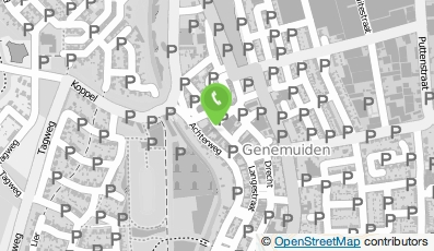 Bekijk kaart van Van Dijk Brasserie in Genemuiden