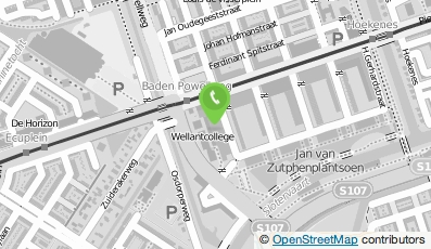 Bekijk kaart van Wilskracht Zorg B.V. in Amsterdam