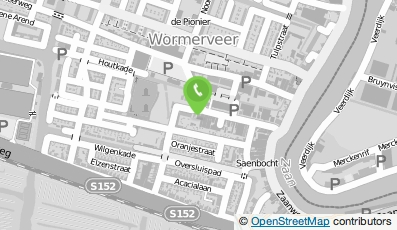 Bekijk kaart van Verloskundigenpraktijk Katleen Fissers in Wormerveer