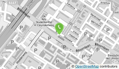 Bekijk kaart van Luigi Barbershop Corner in Amsterdam