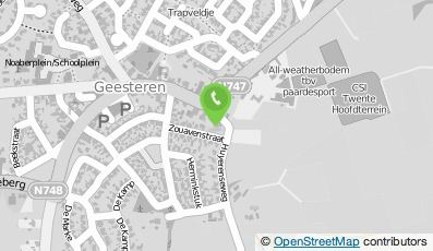 Bekijk kaart van B&B De Rode Beuk in Geesteren (Overijssel)