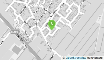 Bekijk kaart van Teije Huisma timmerwerken in Drogeham