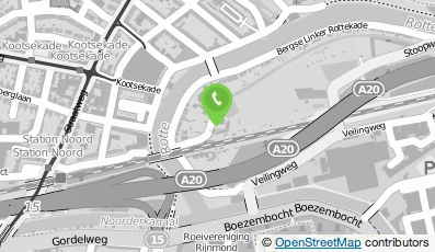 Bekijk kaart van Justin's Bicycles & Scooters in Rotterdam