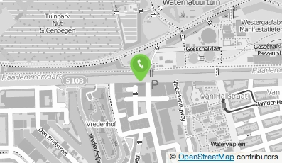 Bekijk kaart van Y-CUBED B.V. in Amsterdam