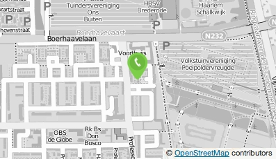 Bekijk kaart van GvF Dienstverlening in Haarlem