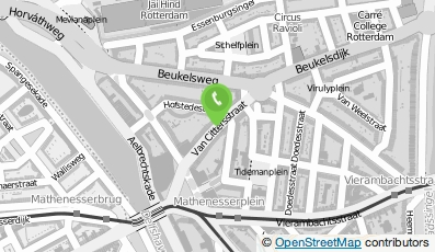 Bekijk kaart van Auke Buseman in Rotterdam