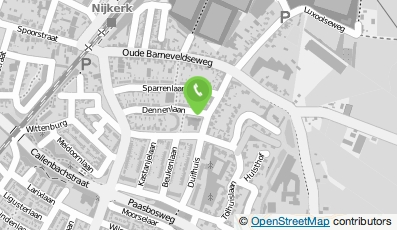 Bekijk kaart van BSO De Open Kring in Nijkerk