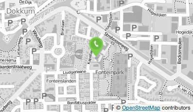 Bekijk kaart van Eigen&Wijzer KDV/PO JKC Sint Bonifatius in Dokkum