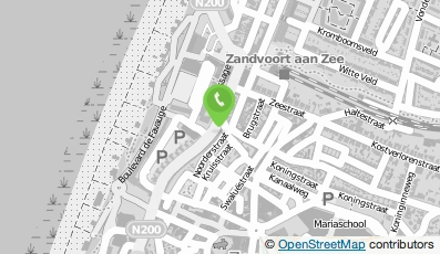 Bekijk kaart van Boutique Lodge in Zandvoort