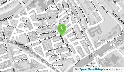 Bekijk kaart van Wiggers Projects in Groningen